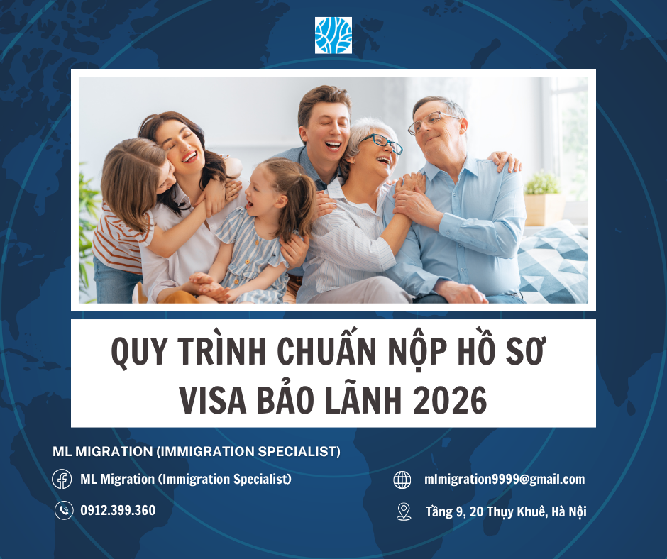 Quy trình chuẩn nộp hồ sơ visa bảo lãnh 2026