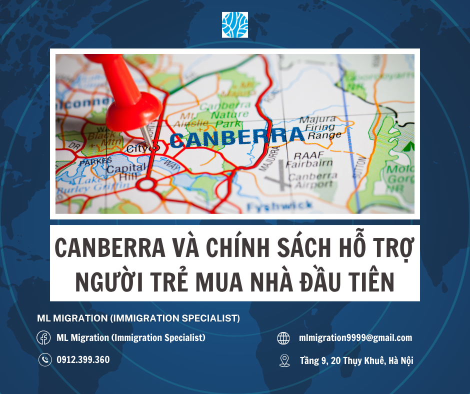 Canberra và chính sách hỗ trợ người trẻ mua nhà đầu tiên