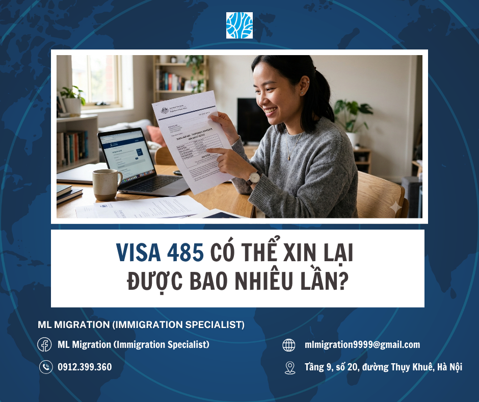 Visa 485 Có Thể Xin Lại Được Bao Nhiêu Lần?