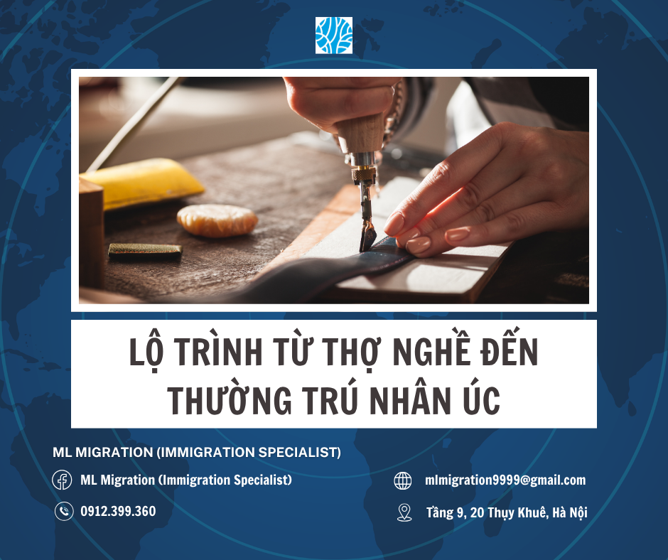 Lộ trình từ thợ nghề đến thường trú nhân Úc